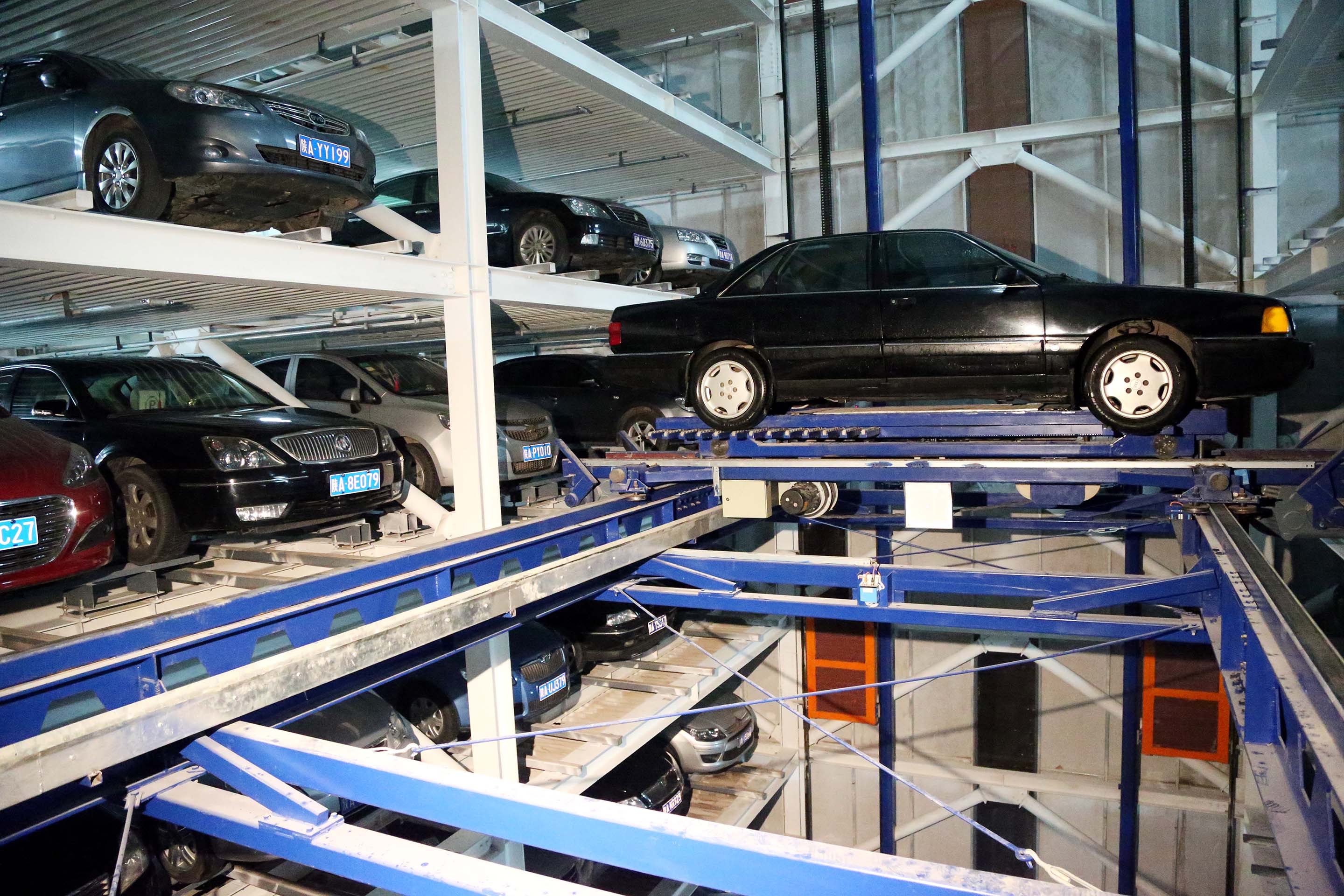 怡丰智造陕西日报社智能立体停车库